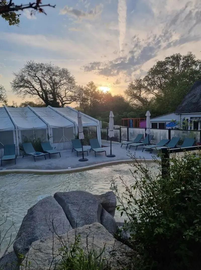 La pataugeoire du camping les parcs neuve de 2024 à penestin