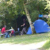 nos emplacement de camping pour une toile de tente en bretagne